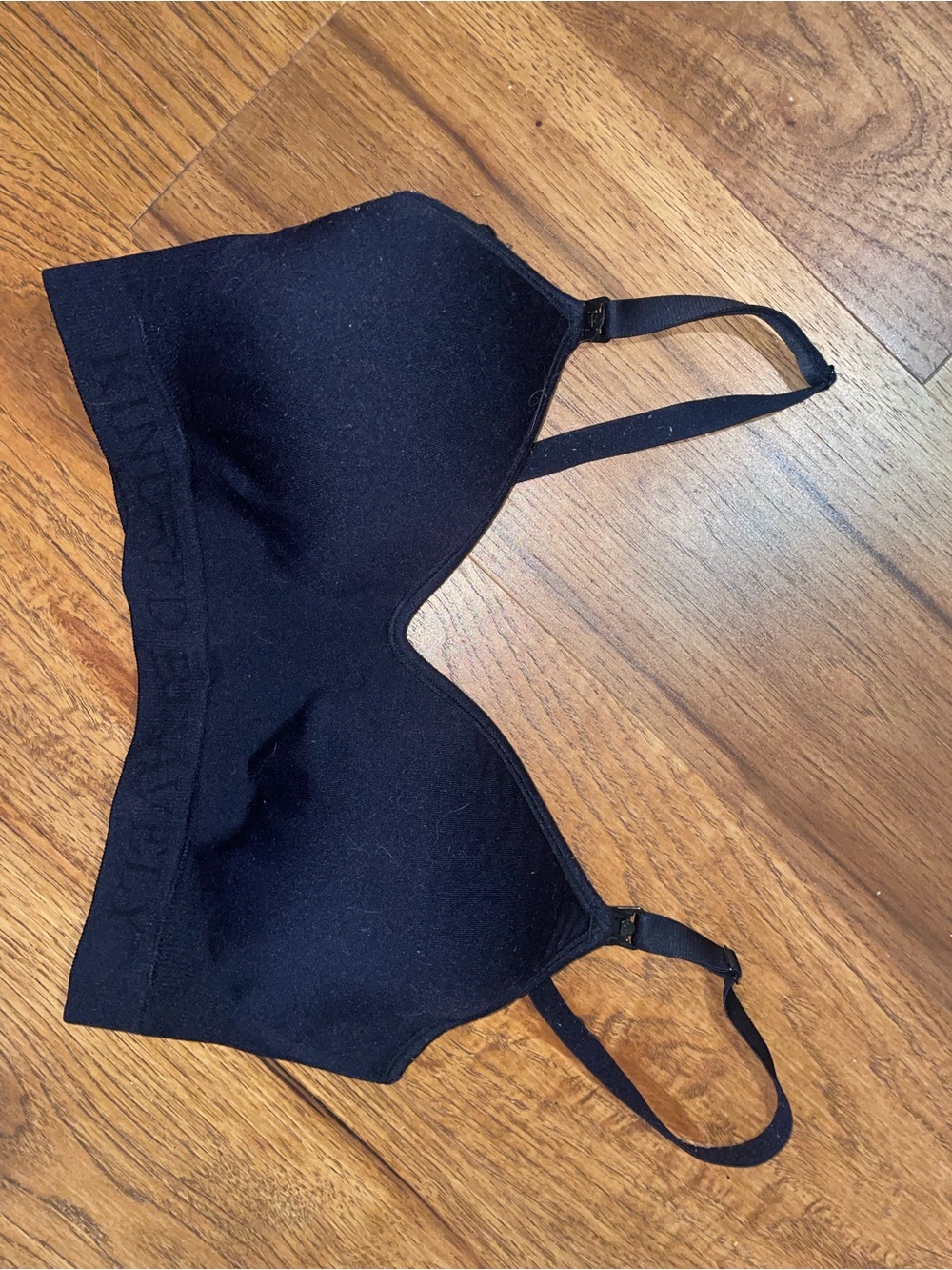 Black Wireless Molded Cup Bra
